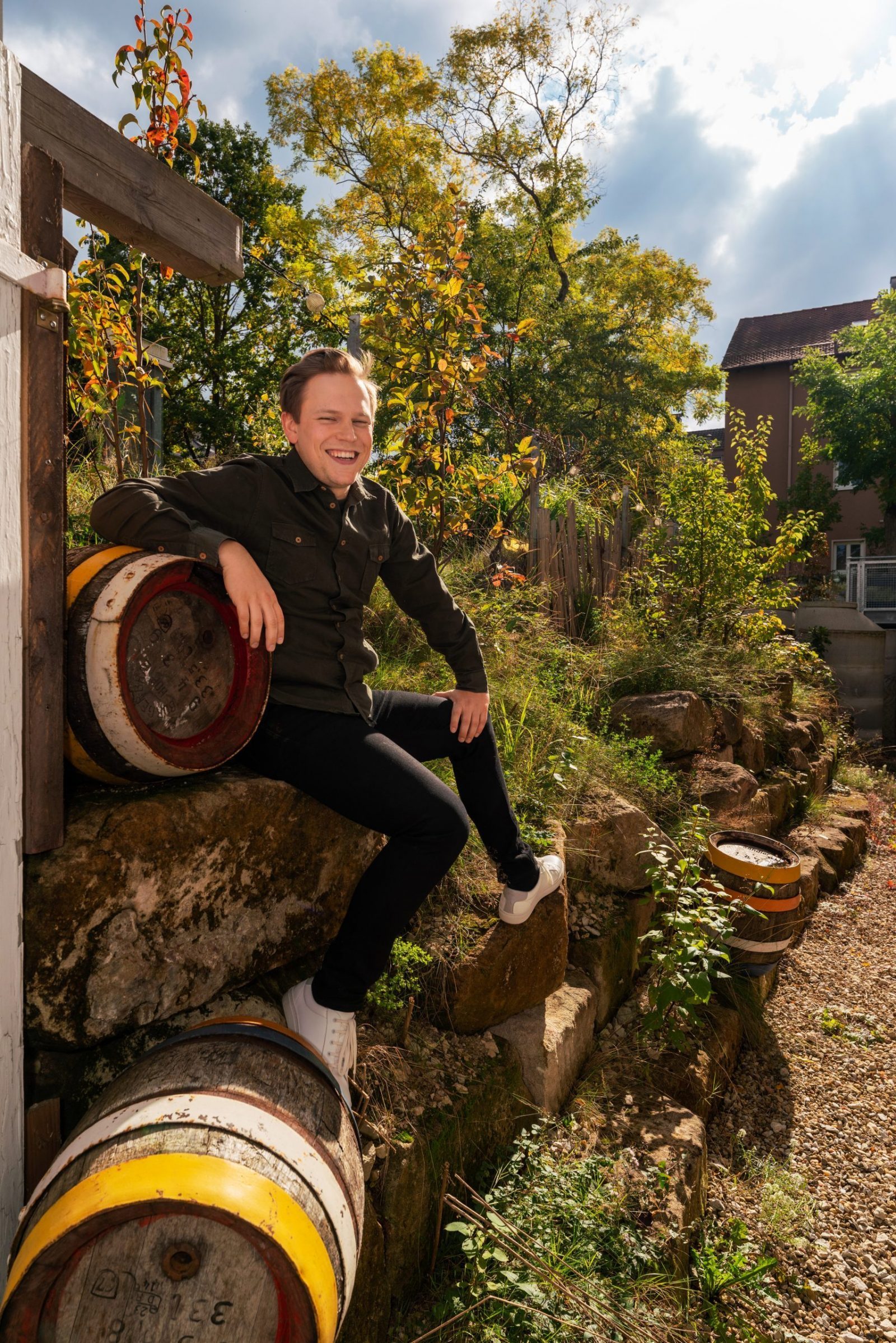 Ben Förtsch ist Hotelier in dritter Generation – und begeisterter Gärtner. Ben Förtsch ist Hotelier in dritter Generation – und begeisterter Gärtner.